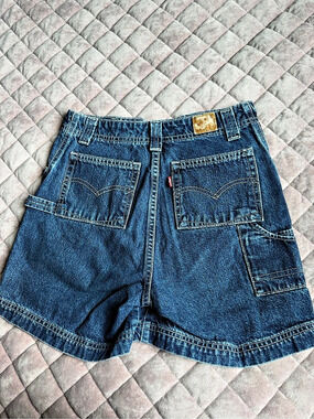 Carhartt Men's Denim Cargo Shorts in Blue